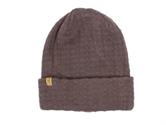 Lil Atelier peppercorn knitted hat cotton